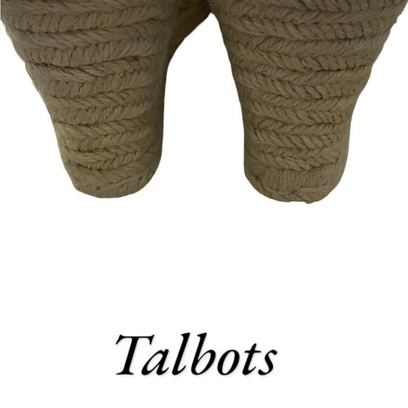 TALBOTS Women's Wedge Espadrille Summer Sandals 11 - Picture 3 of 4